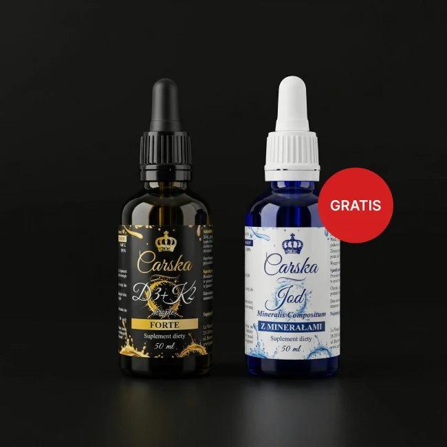 Witamina D3K2MK7 +  Jod GRATIS
